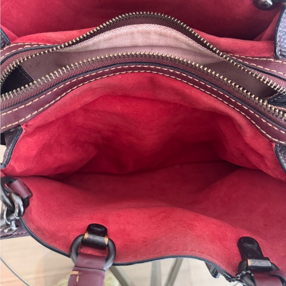 Coach 1941 Rogue in Oxblood with Red Interior - Picture 4 of 16